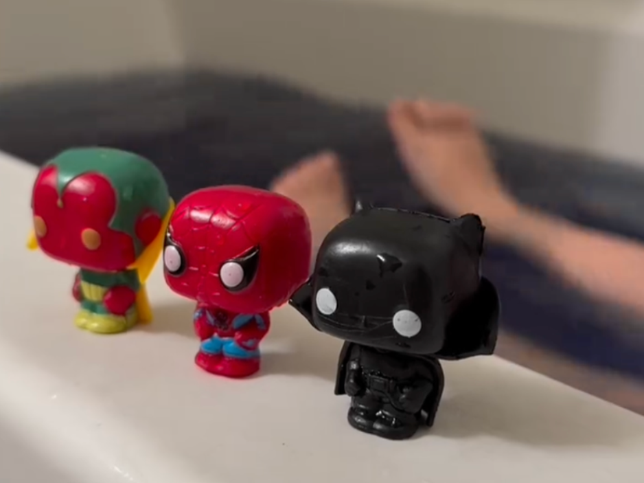 6pc Epic Superhero Bath Bombs - Black