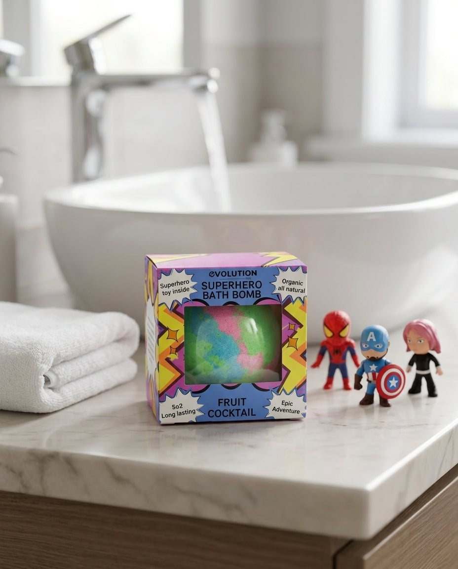 1pc Epic Superhero Bath Bomb - Green