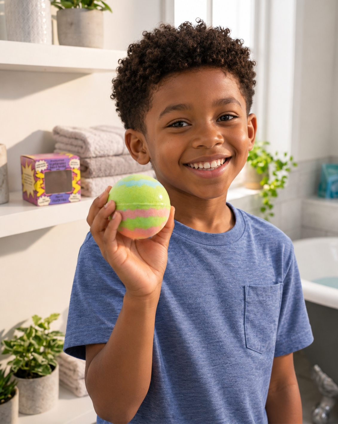 1pc Epic Superhero Bath Bomb - Green