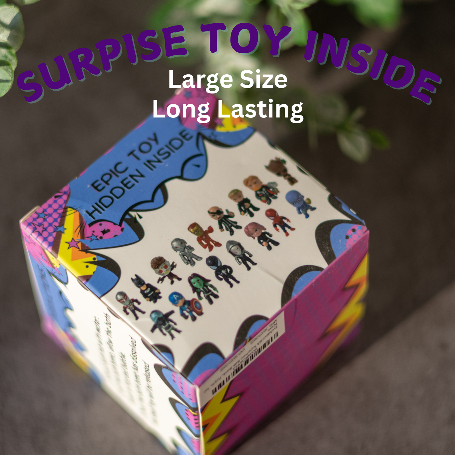 6pc & 1pc Epic Superhero Bundle - purple