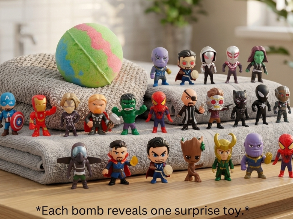 1pc Epic Superhero Bath Bomb - Green