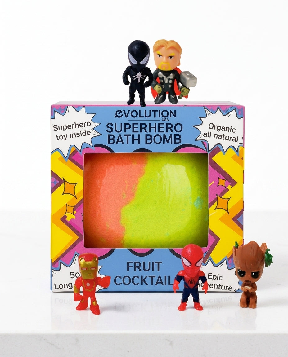 1pc Epic Superhero Bath Bomb - Green