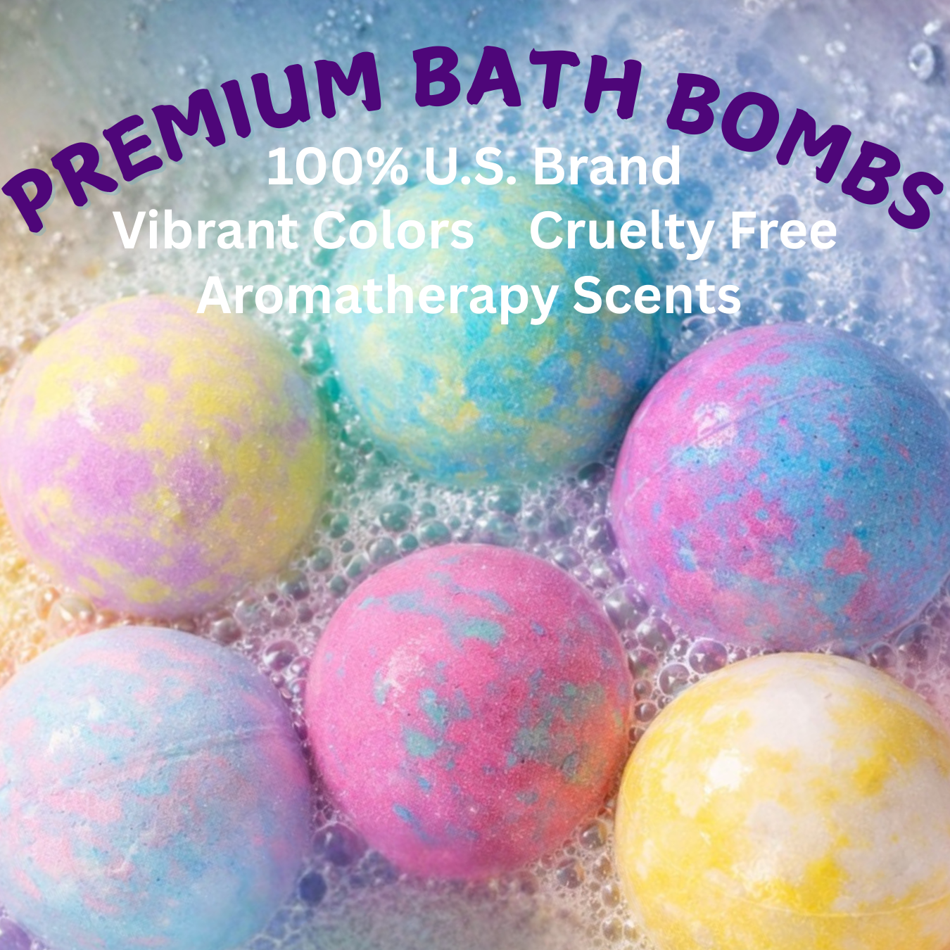 EvolutionUSA 6pc Epic Superhero Bath Bombs for Kids
