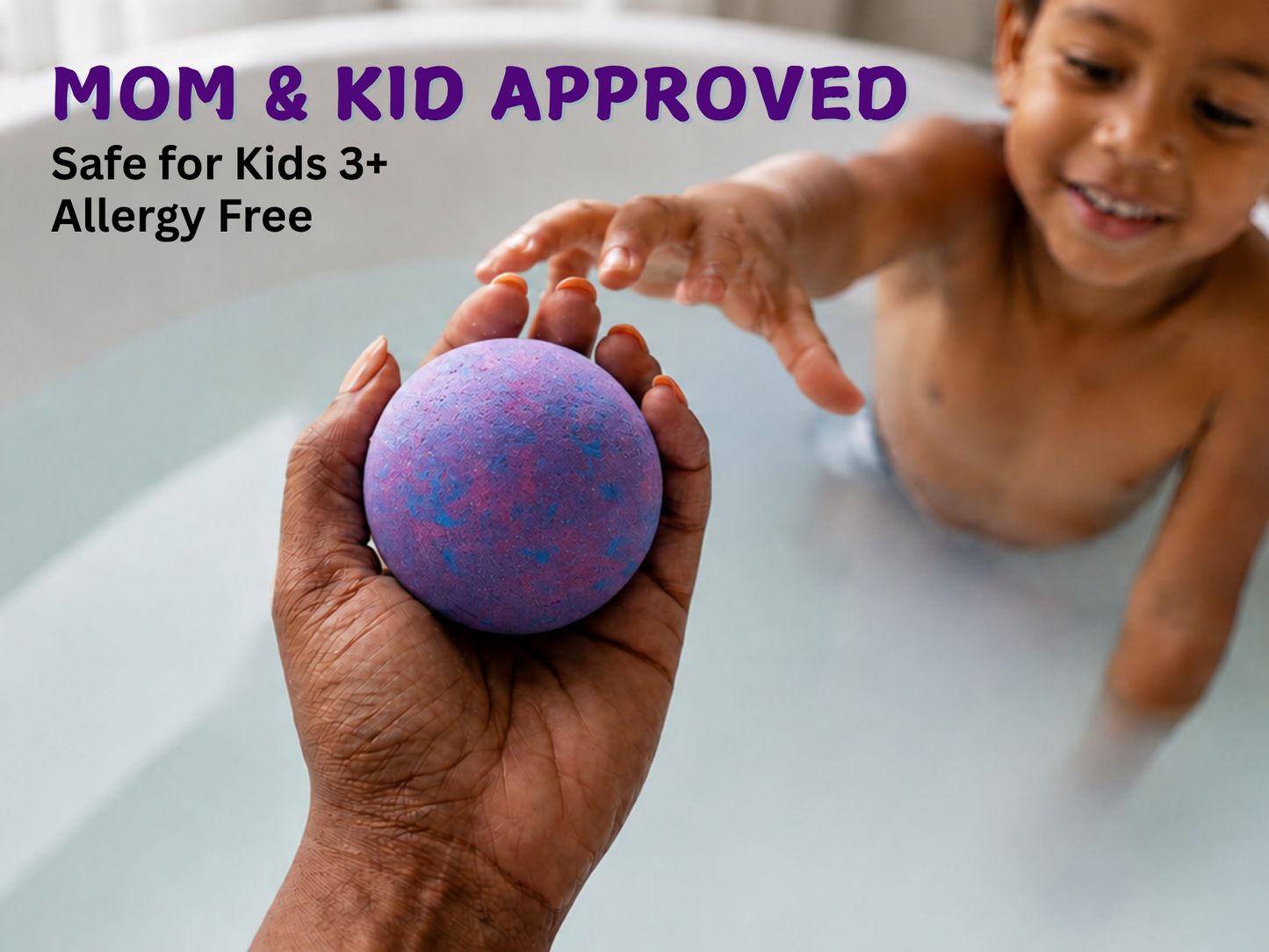 6pc Epic Superhero Bath Bombs - Purple