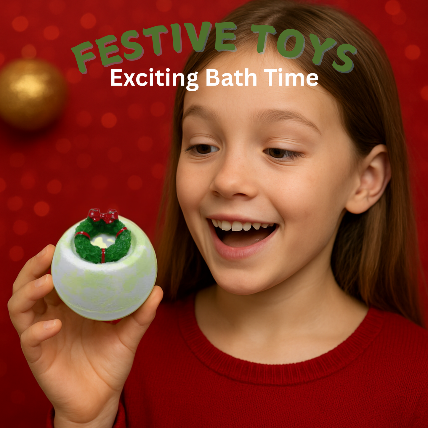 EvolutionUSA - 12pc Christmas Bath Bombs for Kids