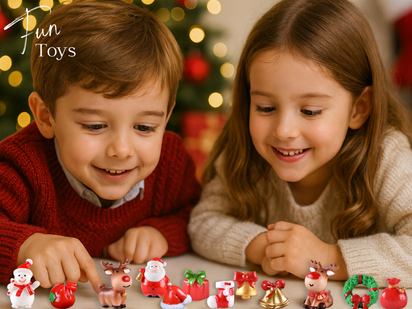 EvolutionUSA - 12pc Christmas Bath Bombs for Kids